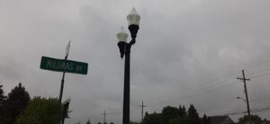 Read more about the article Two Lamp Post Tops Straightened Out by DTE